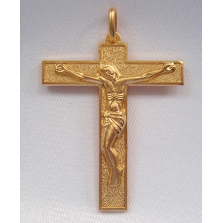 Croix en métal doré
